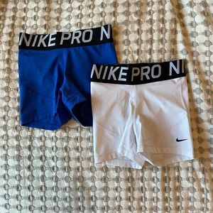 NIKE PRO DRI FIT SHORTS (2) SZ SM